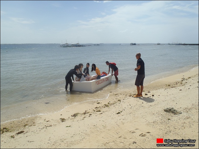 Cebu Nalusuan island hopping tour - 22 Dec 2012