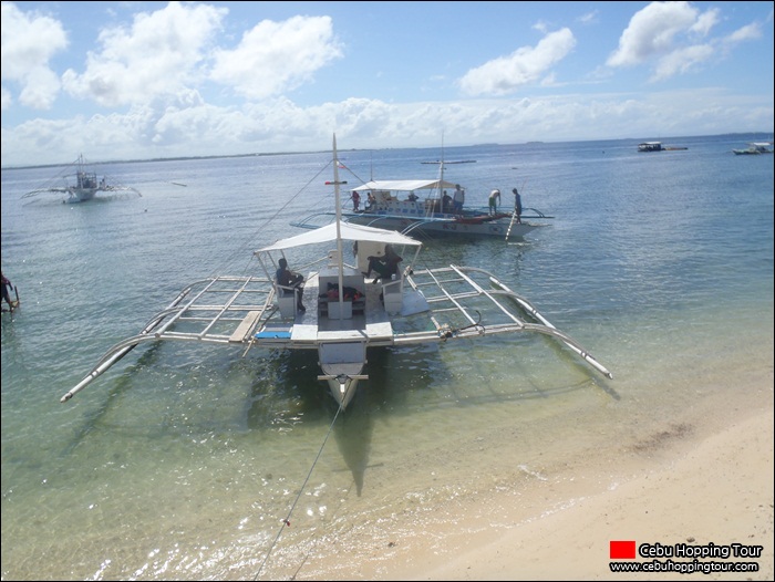 Cebu Nalusuan island hopping tour - 28 Dec 2012