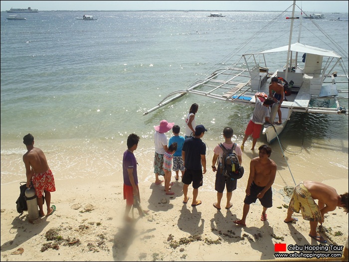 Cebu Hilutungan & Nalusuan island hopping tour - 23 Dec 2012