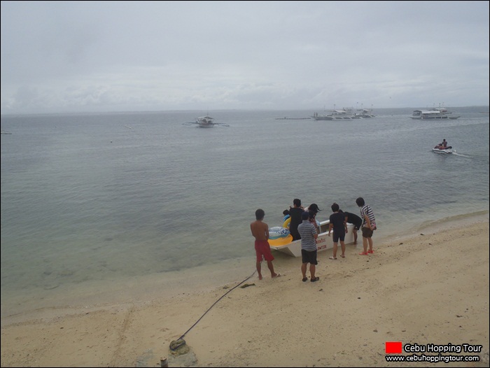 Cebu Nalusuan island hopping tour - 31 Dec 2012