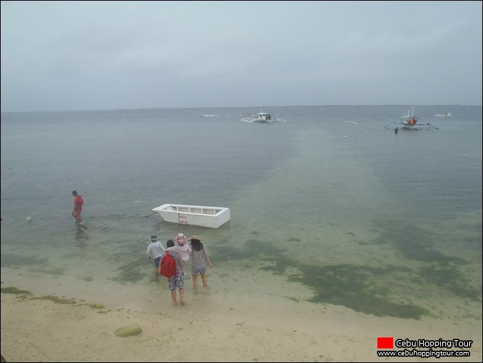 Cebu Nalusuan island hopping tour - 15 Feb 2013