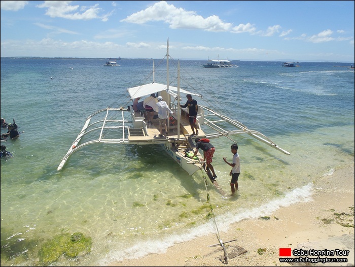 Cebu Nalusuan island hopping tour - 10 Feb 2013