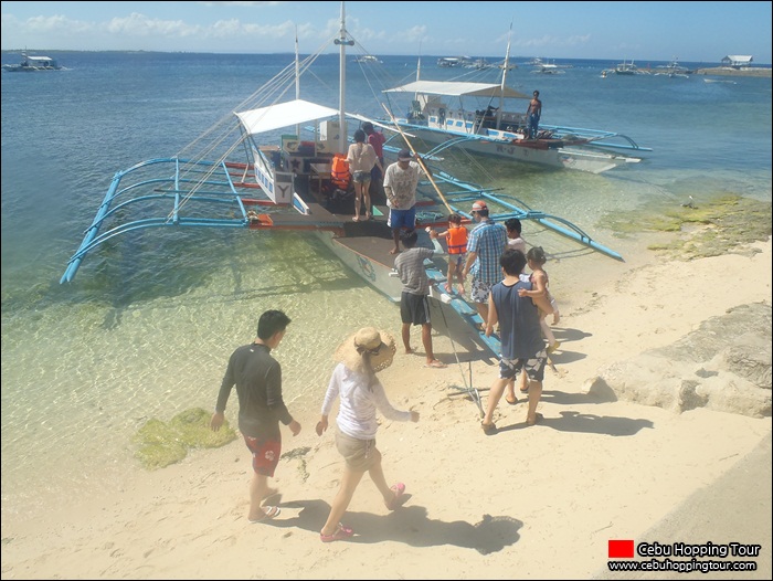 Cebu Nalusuan island hopping tour - 14 Mar 2013