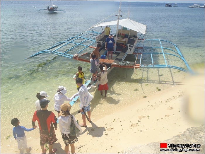 Cebu Hilutungan + Nalusuan island hopping tour - 1 Mar 2013