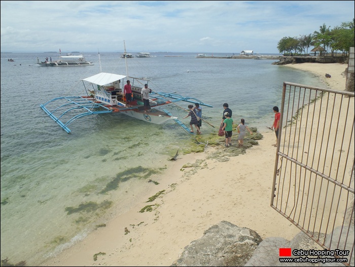 Cebu Nalusuan island hopping tour - 27 Feb 2013