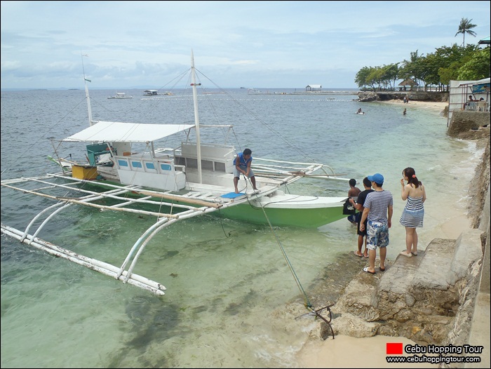 Cebu Nalusuan island hopping tour - 9 Apr 2013