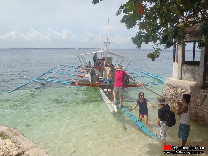 Cebu Nalusuan island hopping tour - 10 May 2013