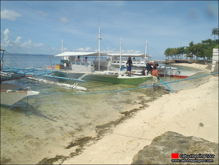 Cebu Nalusuan island hopping tour - 16 May 2013