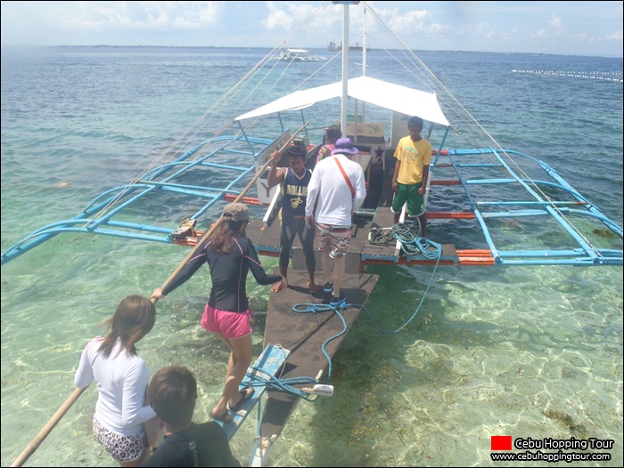 Cebu island hopping tour - 10 July 2013