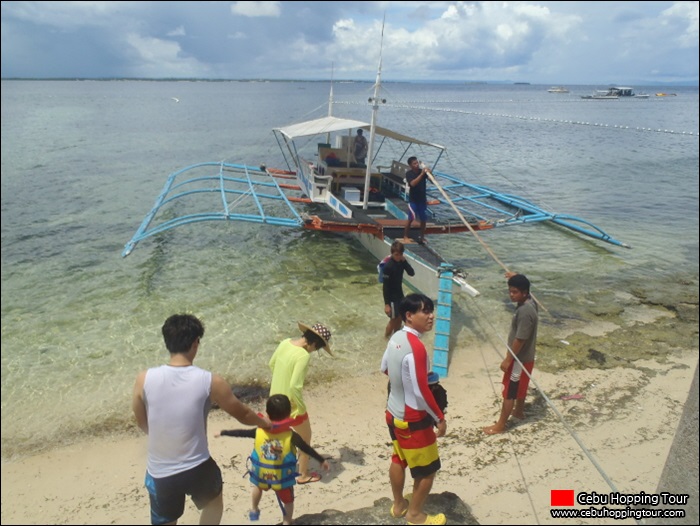 Cebu Nalusuan island hopping tour - 3rd July 2013