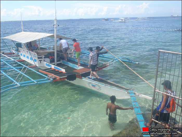 Cebu Nalusuan island hopping tour - 3 Sep 2013