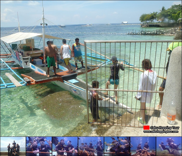 Cebu Nalusuan island hopping tour - 5 Sep 2013