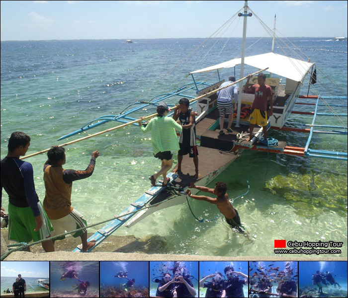 Cebu Nalusuan island hopping tour - 10 Oct 2013