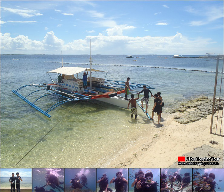 Cebu Olango island hopping tour - 20 Dec 2013