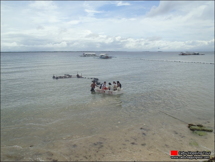 Cebu Nalusuan island hopping tour -2 Jan 2014