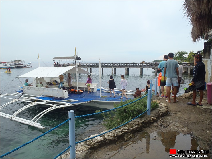 Cebu Nalusuan island hopping tour - 1 July 2014