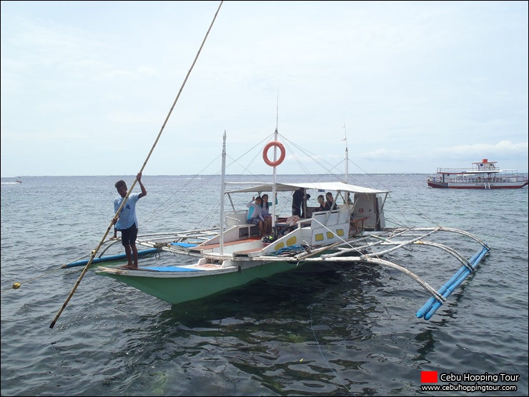 Cebu Nalusuan island hopping tour -  3 Aug 2014