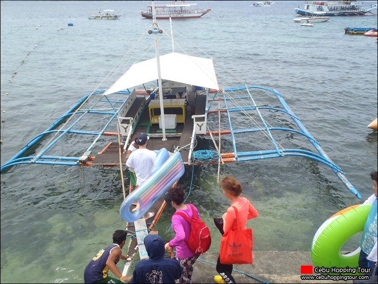 Cebu Olango island hopping tour - 5 Aug 2014