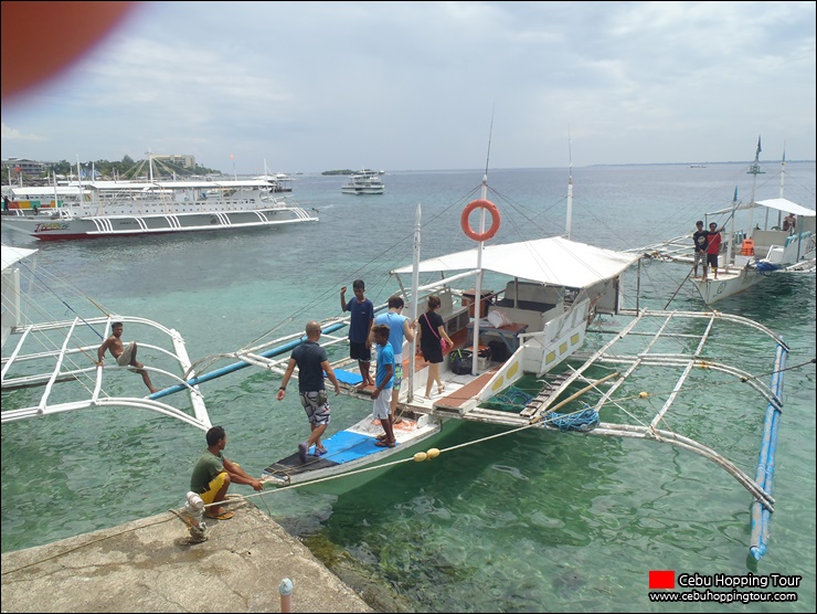 Cebu Nalusuan island hopping tour - 26 Sep 2014