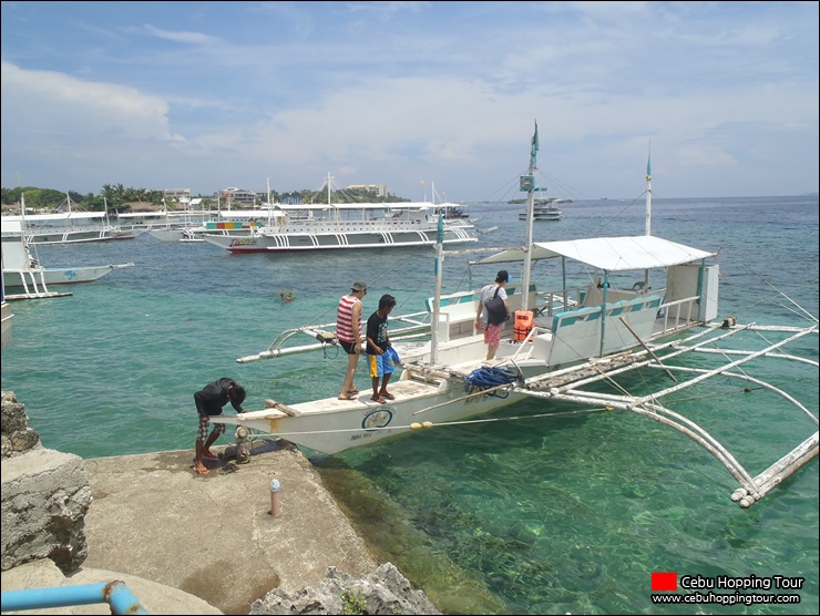 Cebu Nalusuan island hopping tour - 26 Sep 2014