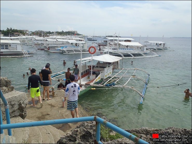 Cebu Nalusuan island hopping tour - 28 Sep 2014