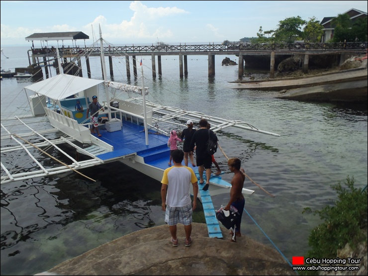 Cebu Nalusuan island hopping tour - 29 Sep 2014