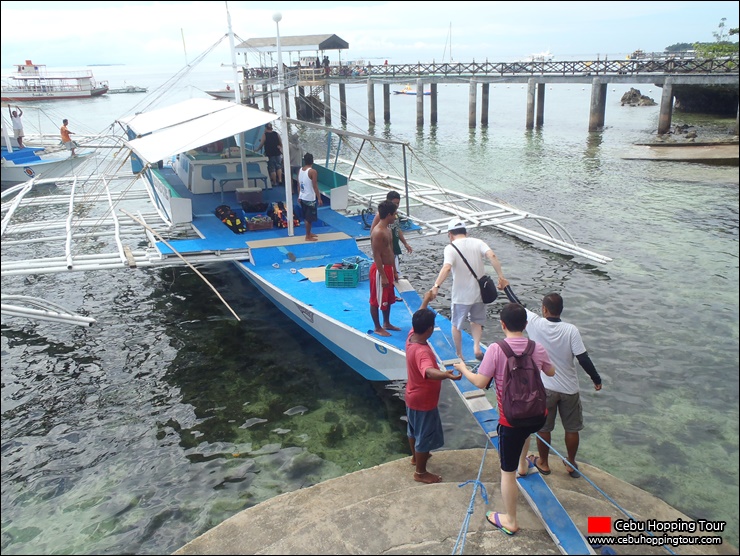 Cebu Hilutugnan & Nalusuan island hopping tour - 1 Nov 2014