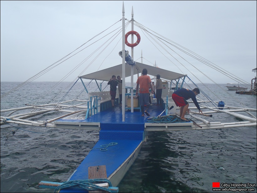 Cebu Nalusuan island hopping tour on 28 Feb 2016