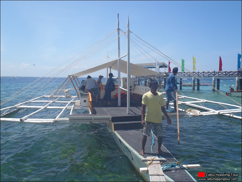 Cebu Hilutungan island hopping tour on 20 Mar 2016