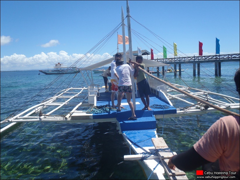 Cebu Hilutungan & Nalusuan island hopping tour on 2 Mar 2016