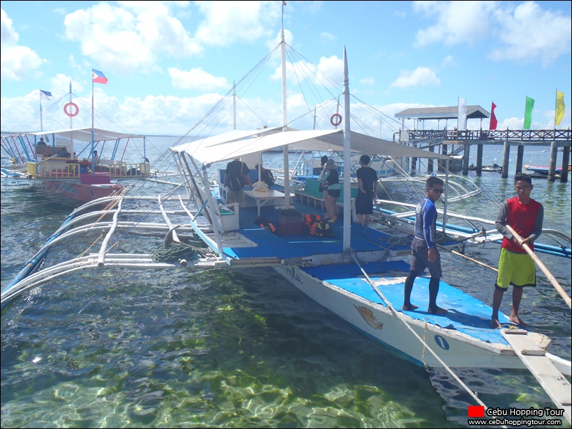 Cebu Hilutungan & Nalusuan island hopping tour on 3 Mar 2016