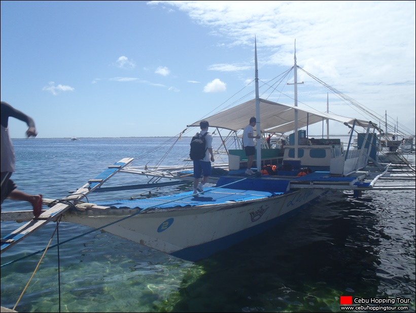 Cebu Hilutungan & Nalusuan island hopping tour on 9 Mar 2016