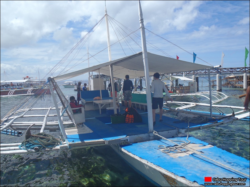 Cebu Hilutungan & Nalusuan island hopping tour on 3 Apr 2016