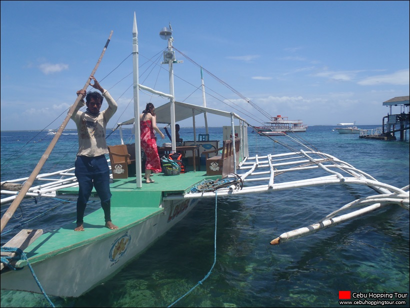 Cebu Hilutungan & Nalusuan island hopping tour on 8 Apr 2016