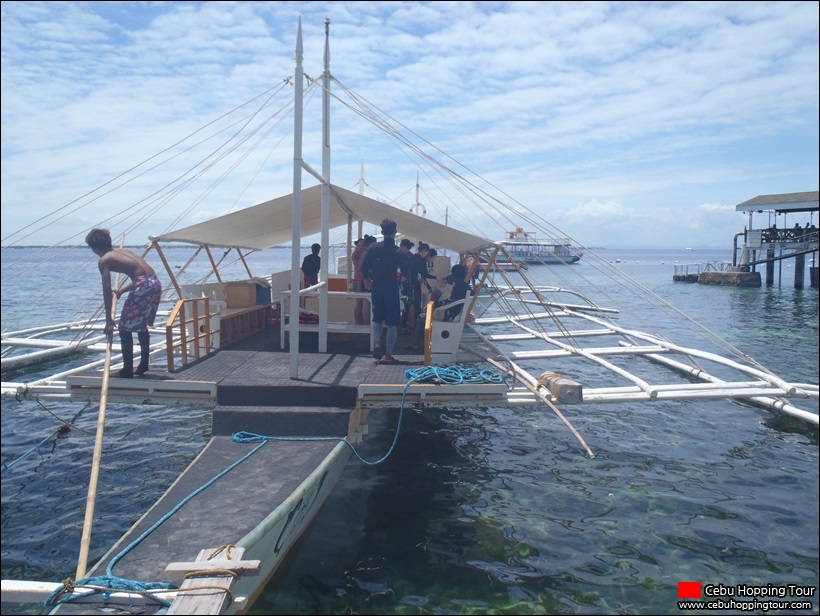 Cebu Hilutungan & Nalusuan island hopping tour on 4 Apr 2016