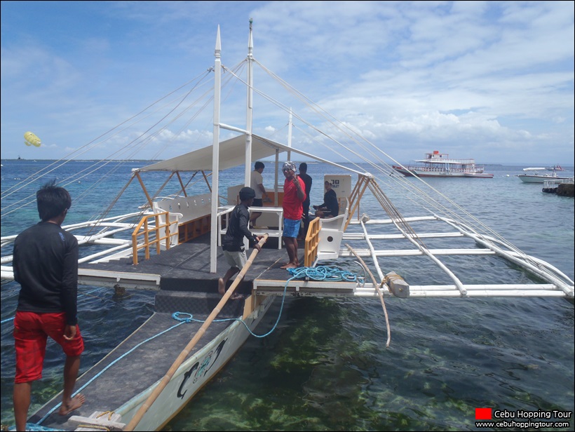 Cebu Hilutungan & Nalusuan island hopping tour on 4 Apr 2016