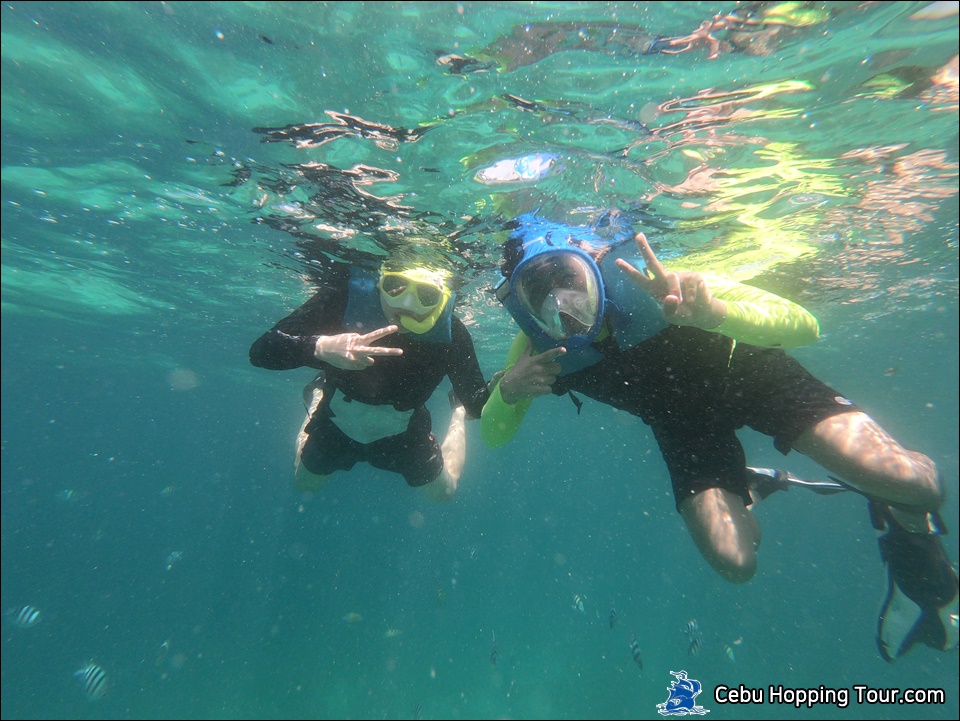 Cebu Hilutungan island hopping tour on 11 Feb 2020