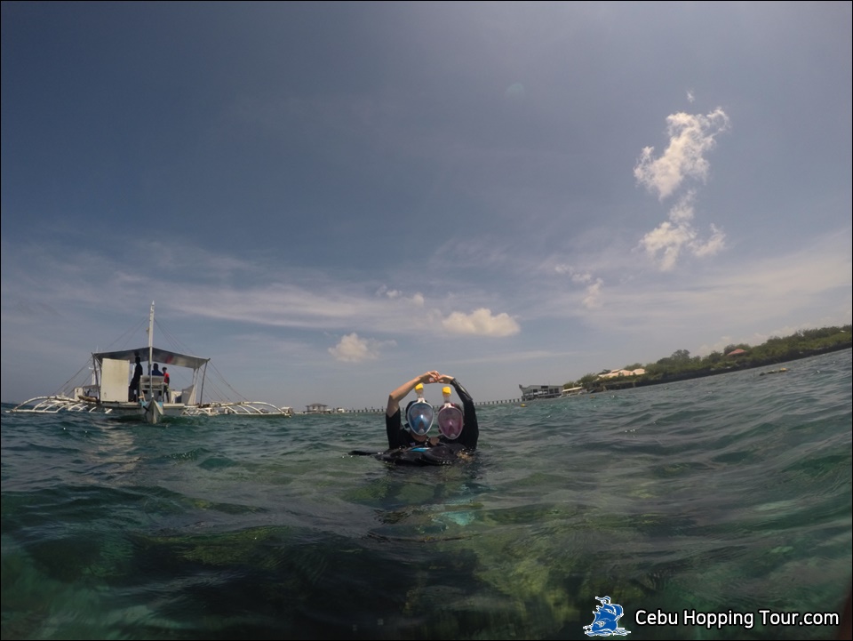 Cebu Hilutungan island hopping tour on 11 Feb 2020