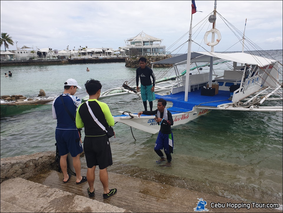 Cebu Hilutungan & Nalusuan island hopping tour on 14 Feb 2020